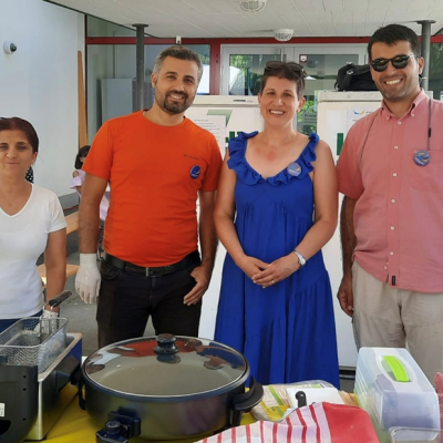 Mithilfe am Jugendfest