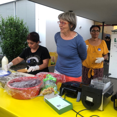 Mithilfe am Jugendfest